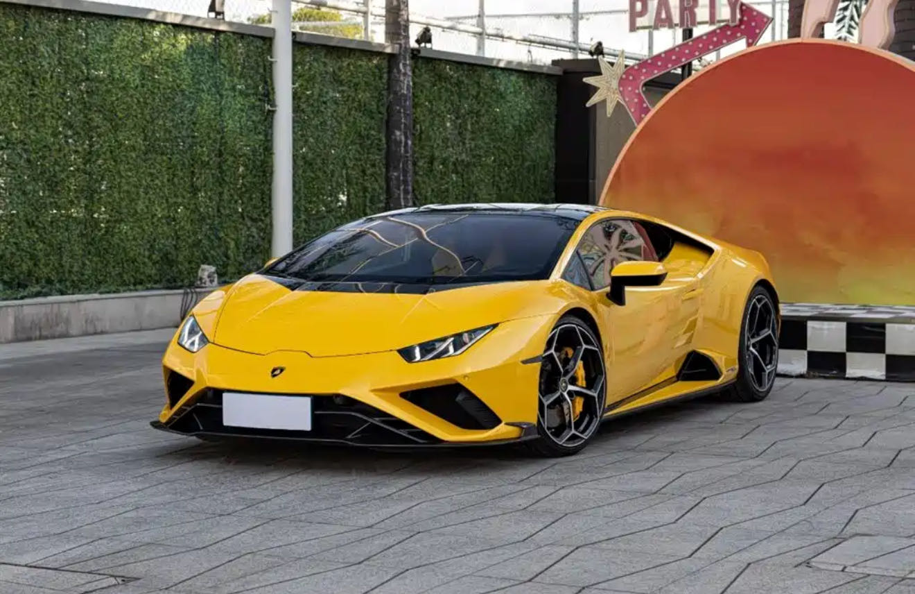 兰博基尼Huracan黄色2021年03月