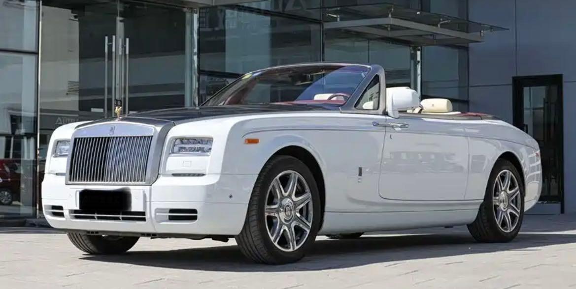 劳斯莱斯幻影白色2013年04月