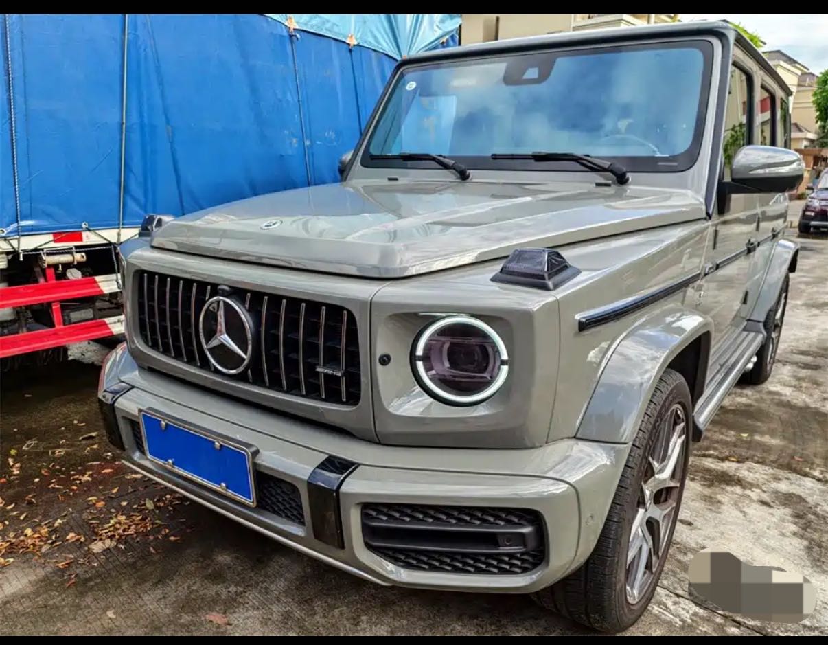 奔驰G级 AMG银灰色2022年02月