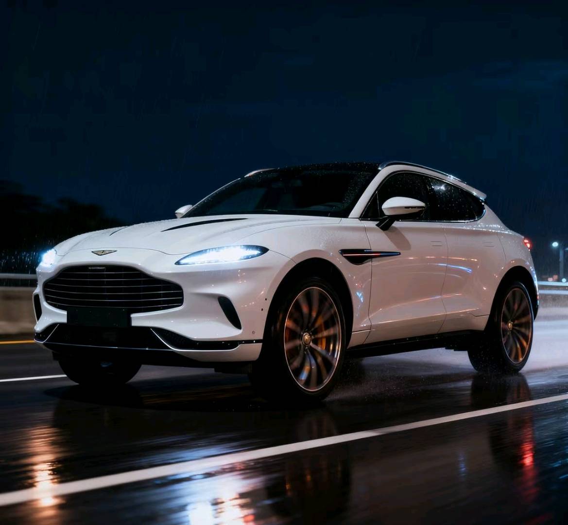 阿斯顿马丁DBX白色2022年08月