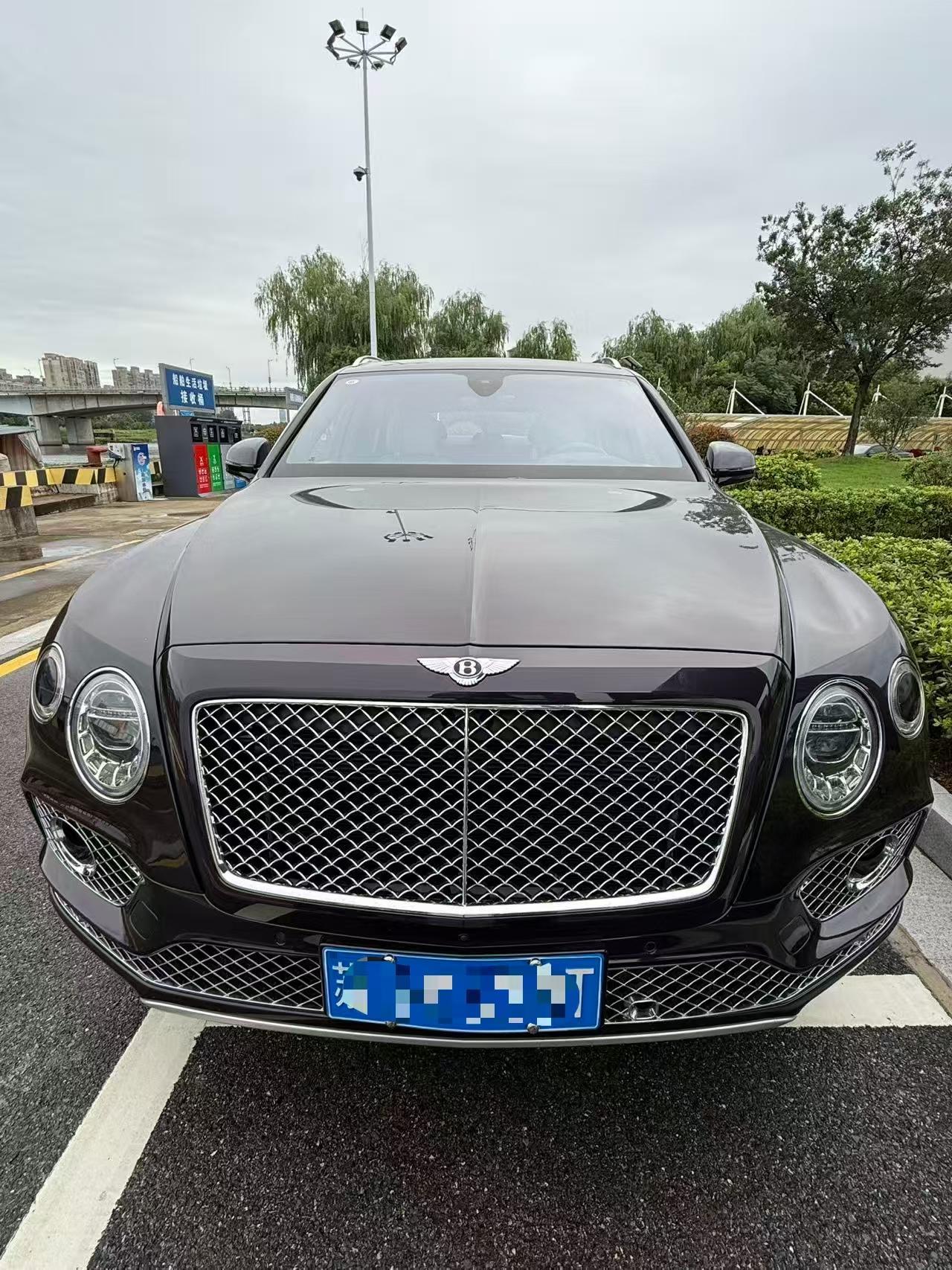 宾利添越 紫色2016年07月