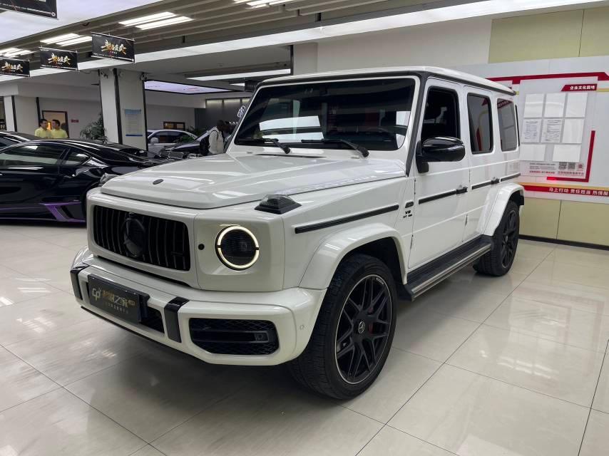 奔驰G级 AMG白色2023年08月
