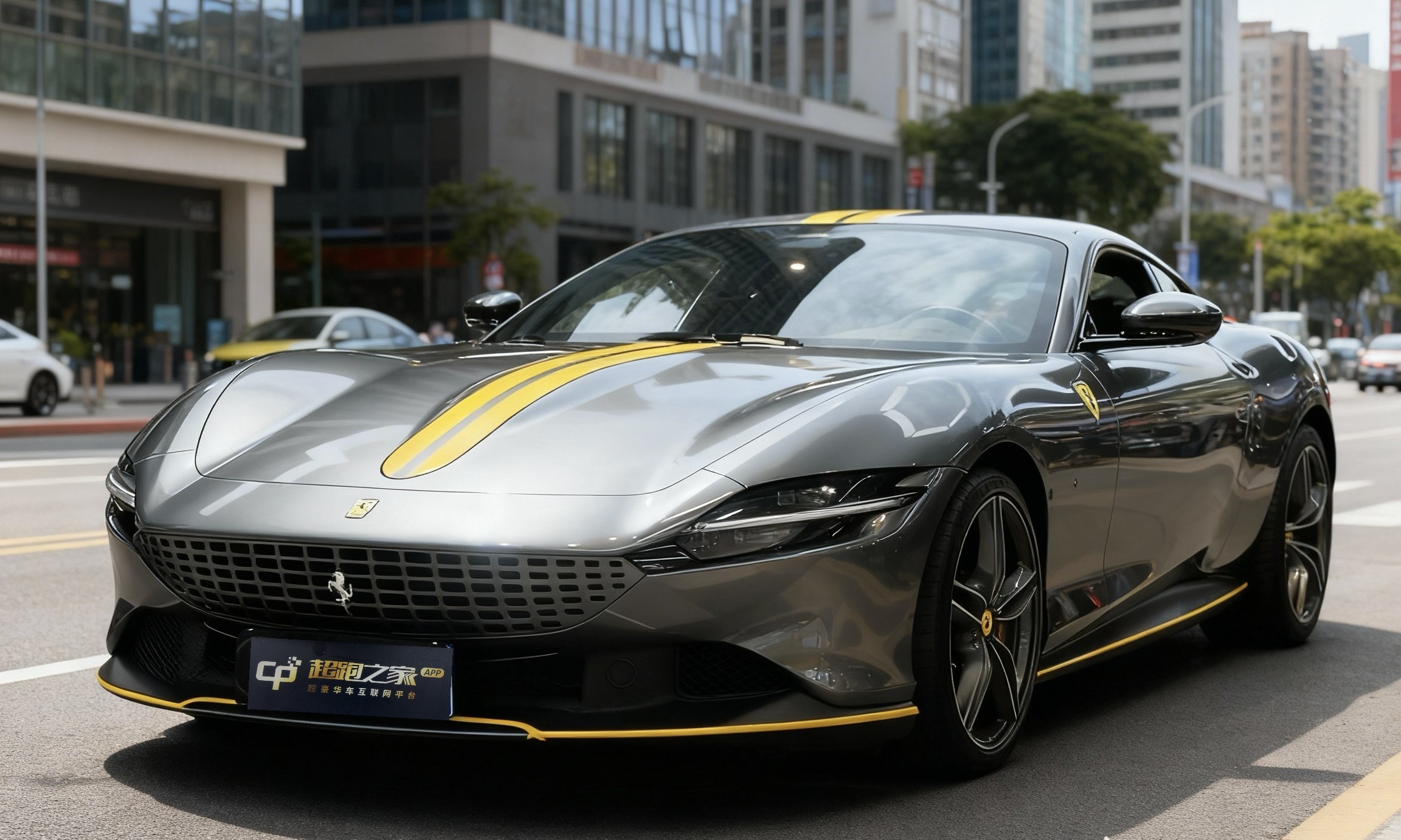 法拉利Roma灰色2023年03月