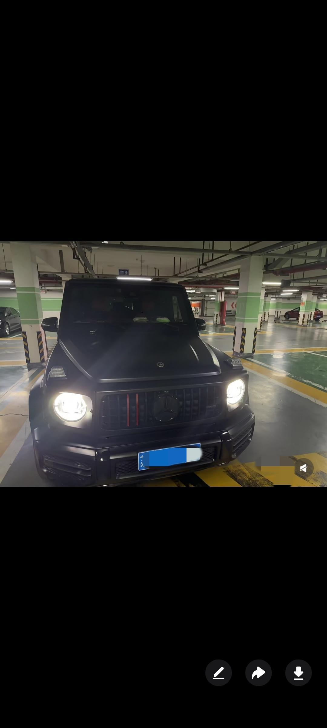 奔驰G级 AMG黑色2023年03月