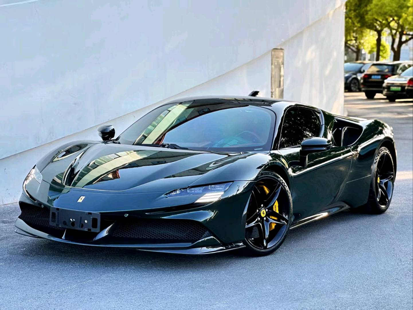 法拉利SF90黑色2022年04月