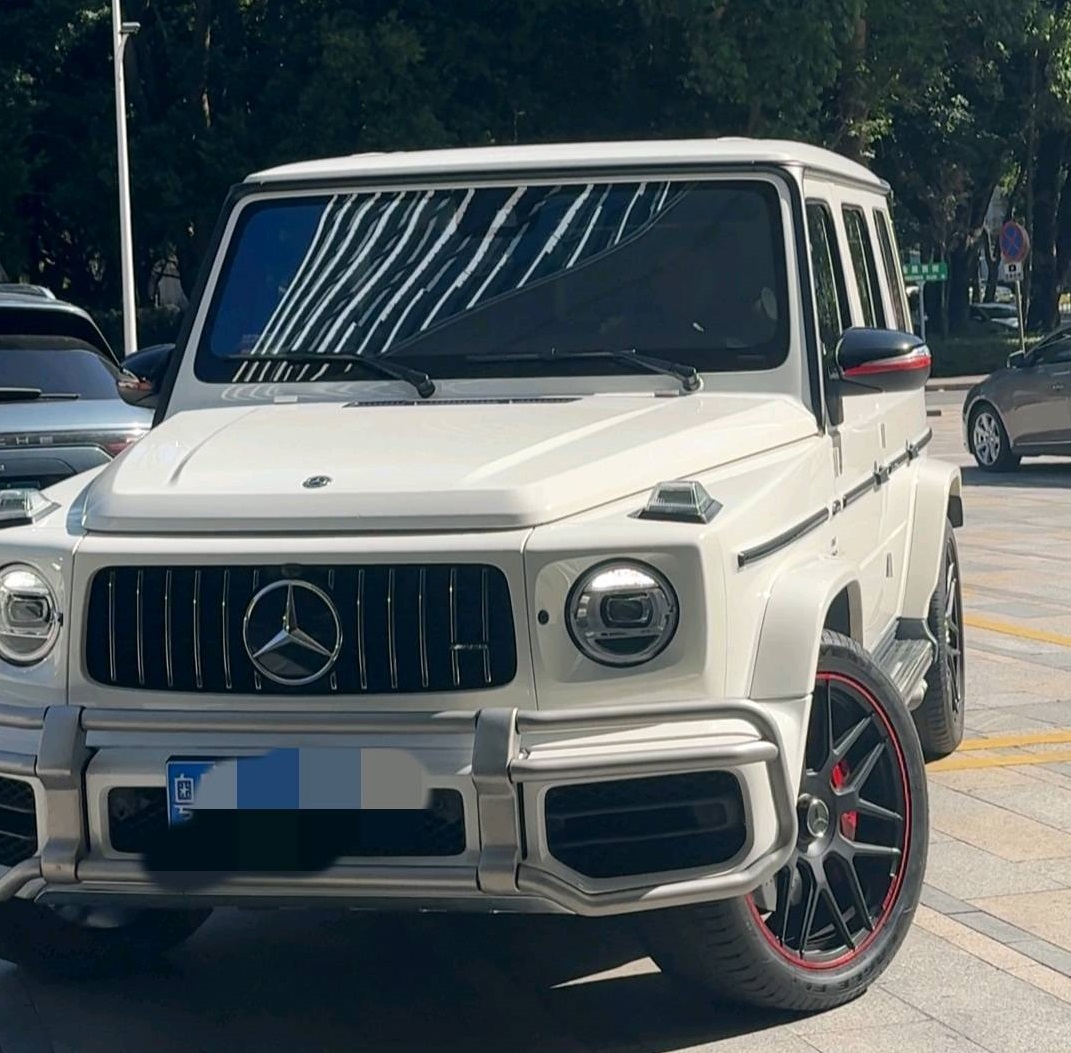 奔驰G级 AMG白色2019年06月