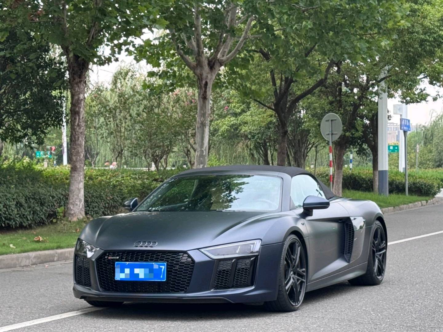 奥迪RS&R系R8蓝色2020年03月