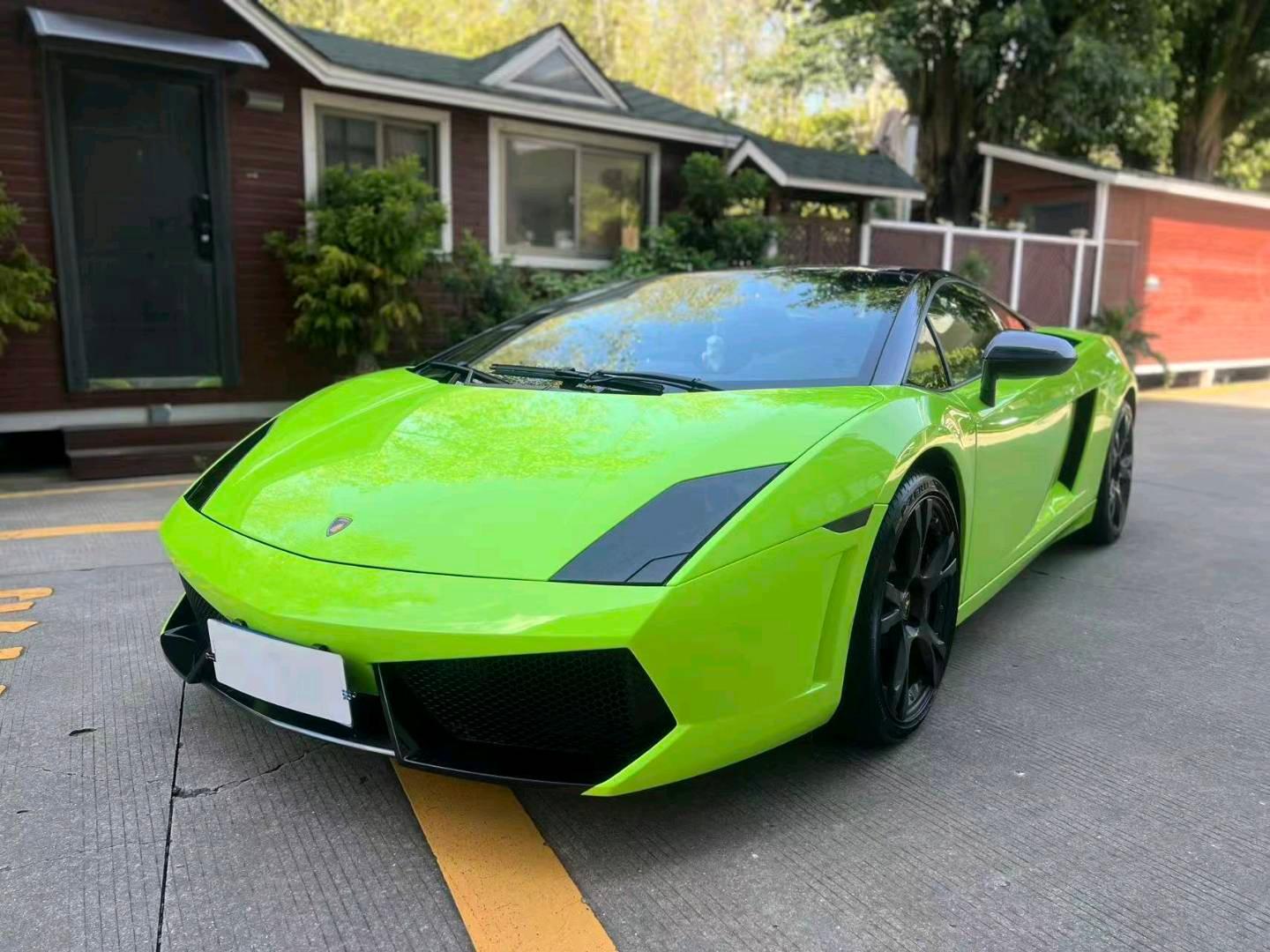 兰博基尼Gallardo绿色2012年09月