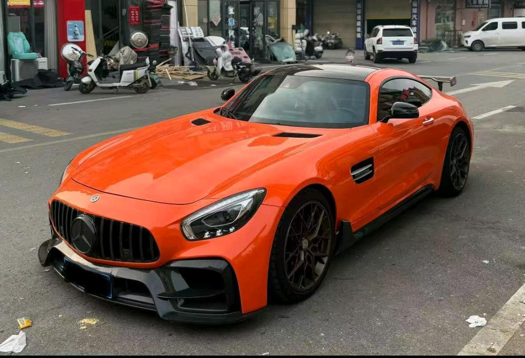 奔驰AMG GT橙色2018年09月