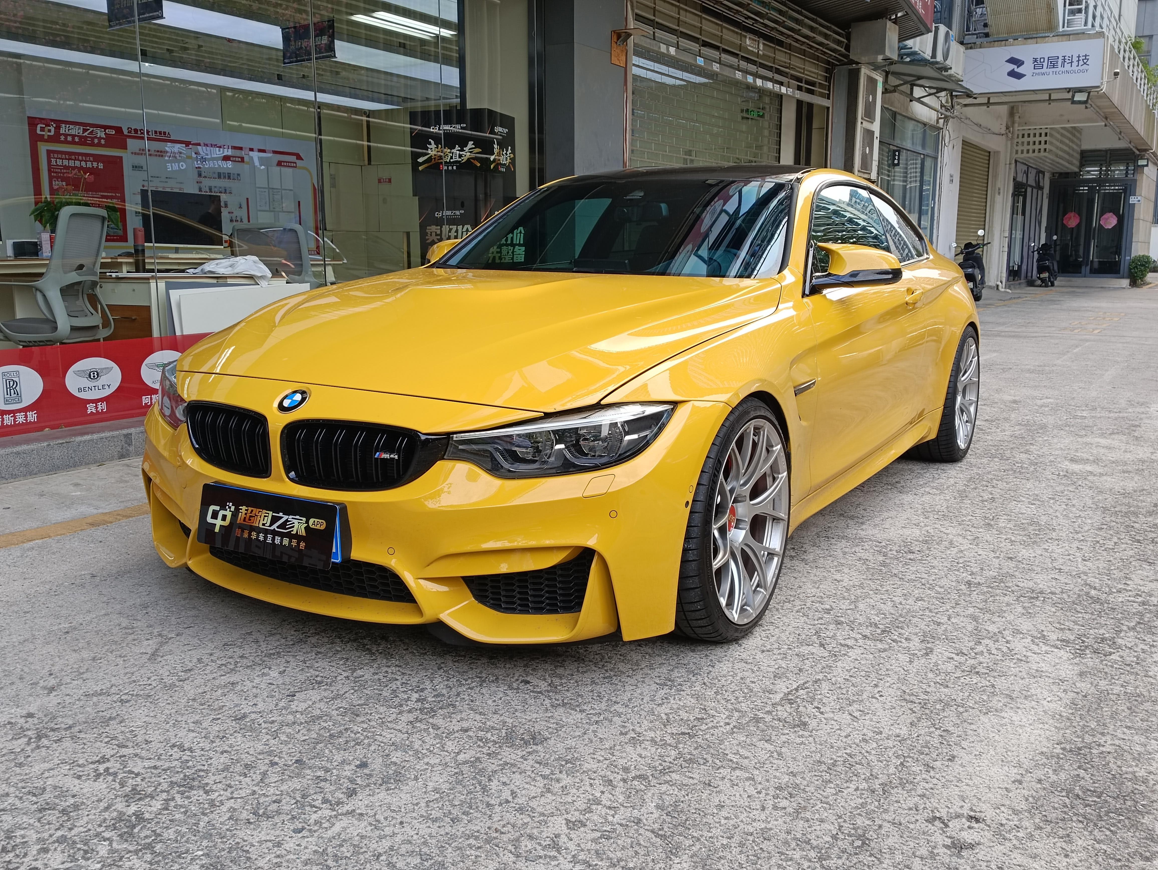 宝马M系M4黄色2018年01月