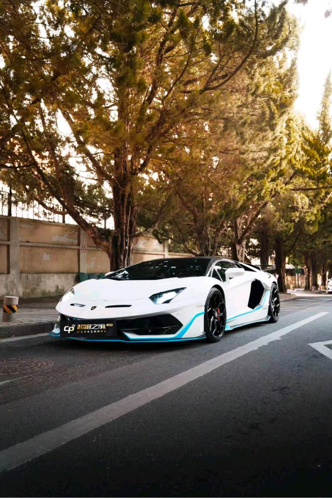 兰博基尼Aventador白色2016年01月