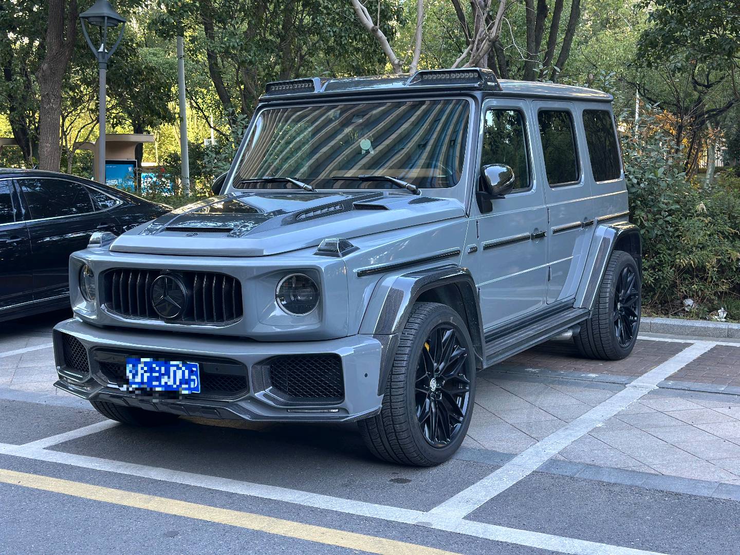 奔驰G级 AMG灰色2019年11月