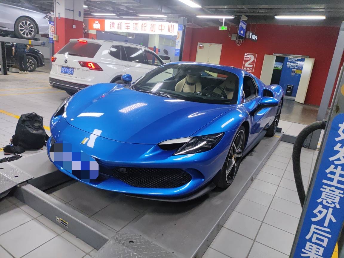 法拉利296蓝色2024年05月