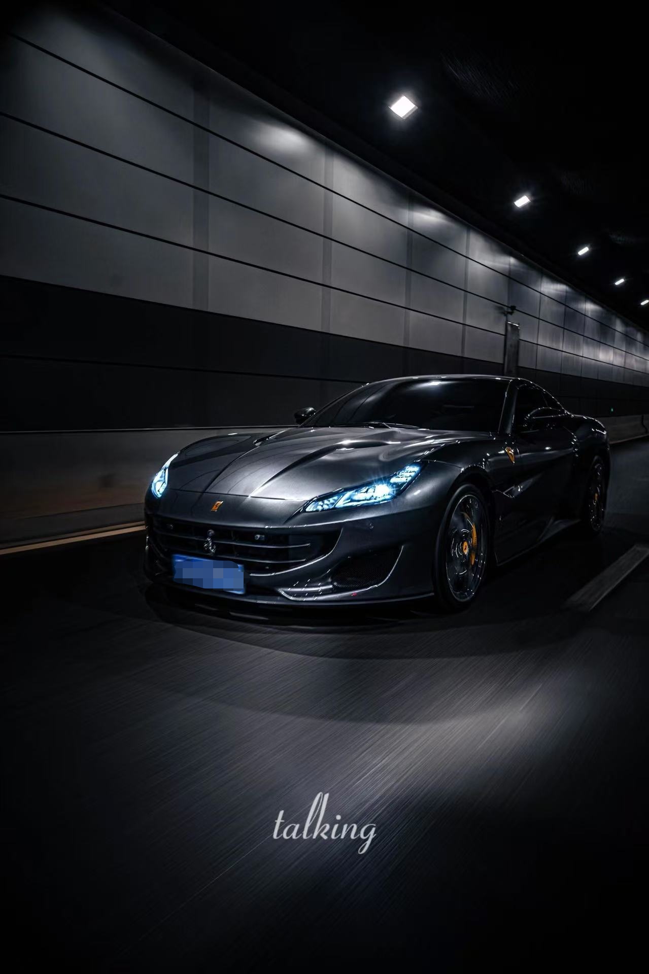 法拉利Portofino灰色2019年02月