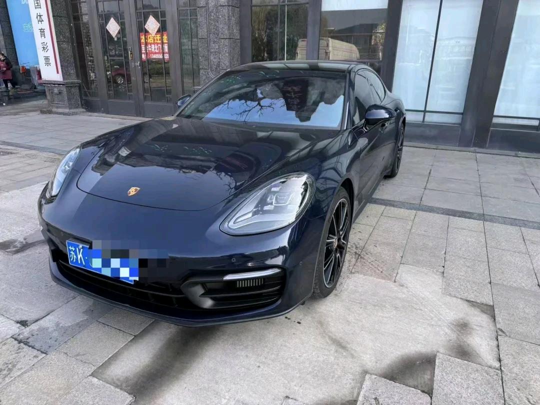 保时捷Panamera 蓝色2023年11月