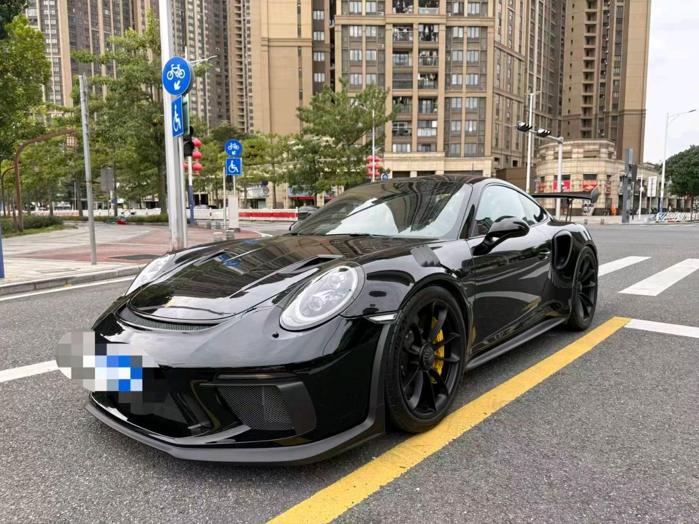 保时捷911黑色2019年01月