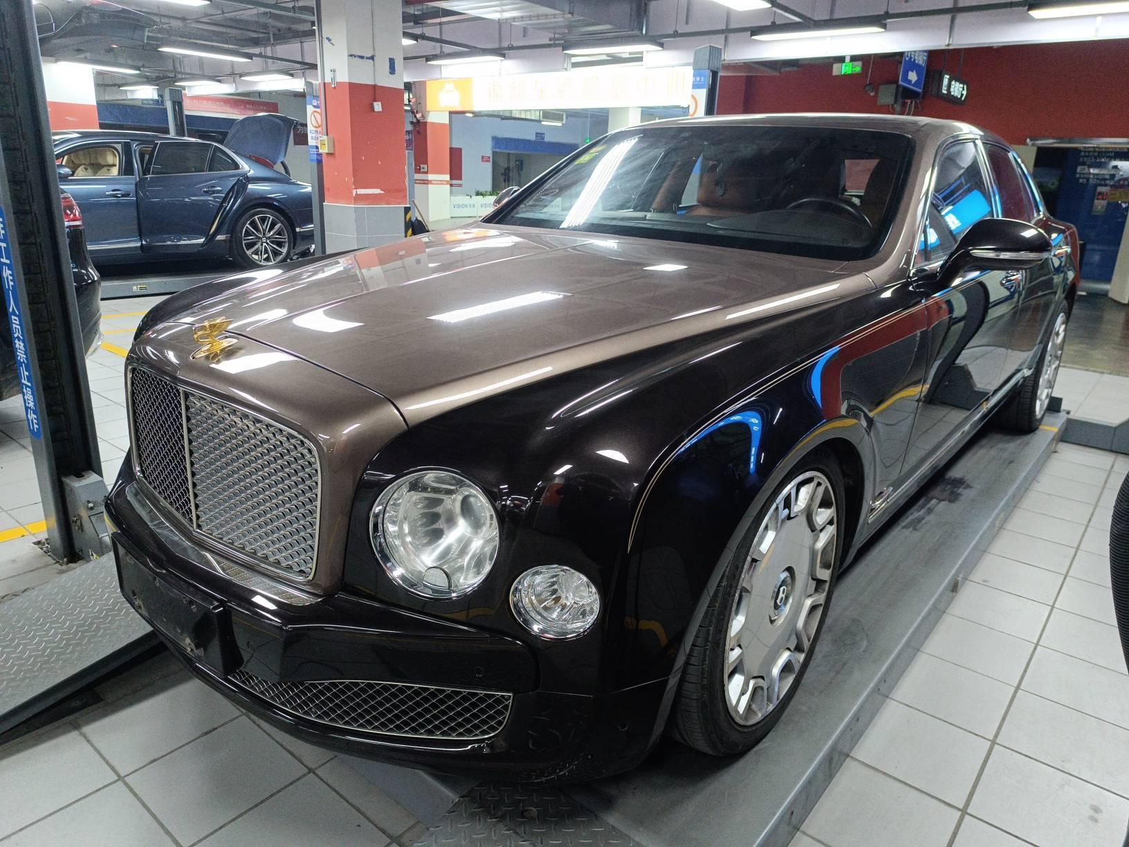 宾利慕尚棕色2016年05月