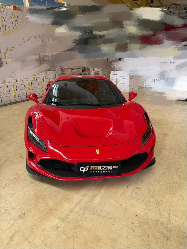 法拉利F8红色2021年03月