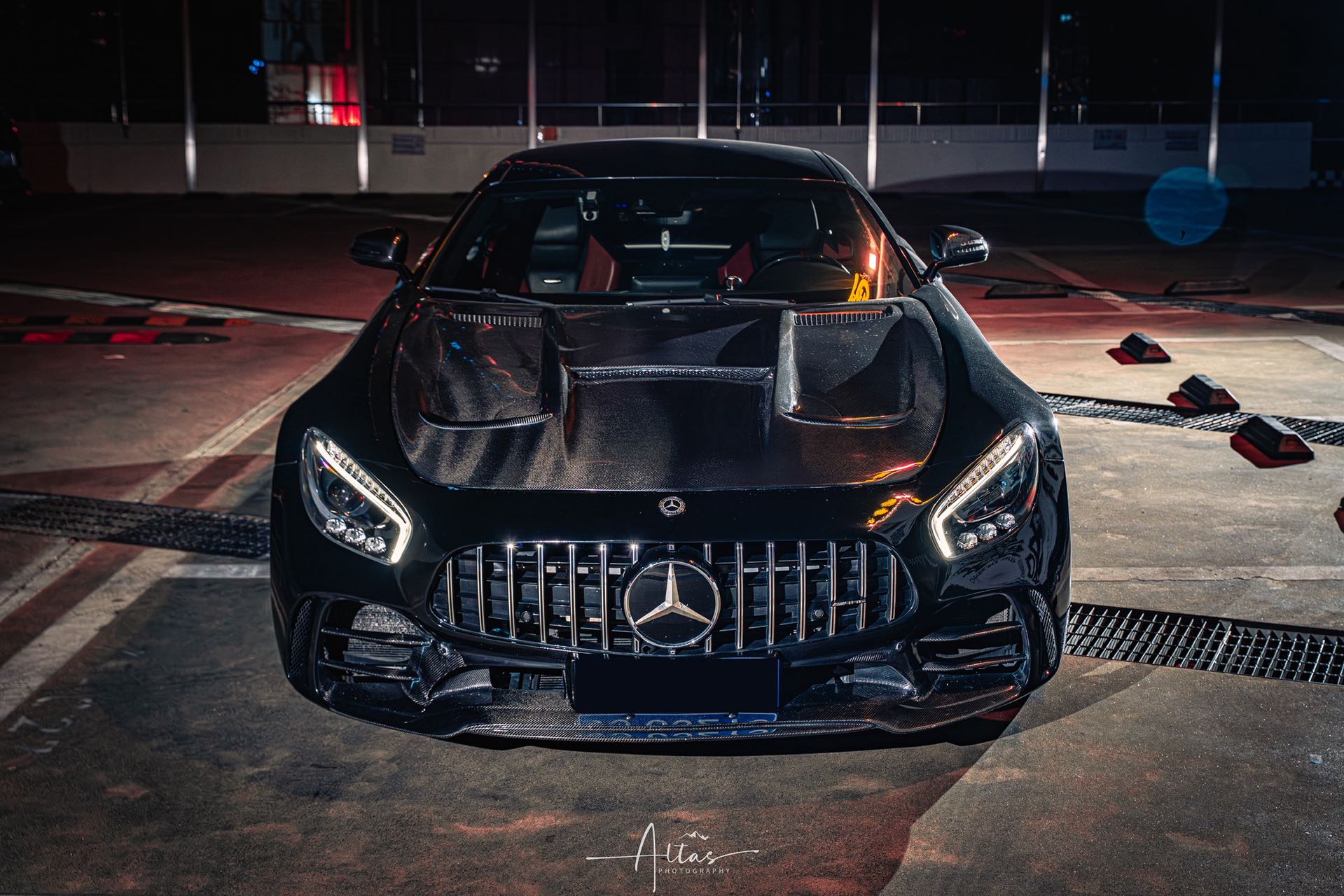 奔驰AMG GT蓝色2016年08月