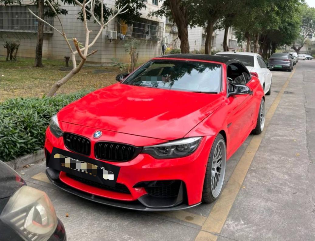 宝马M系M4红色2018年10月