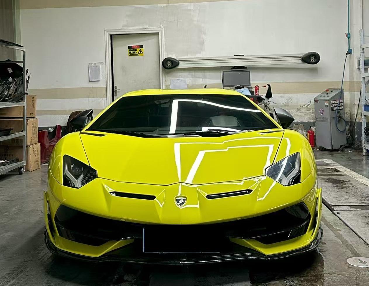 兰博基尼Aventador橙色2012年05月