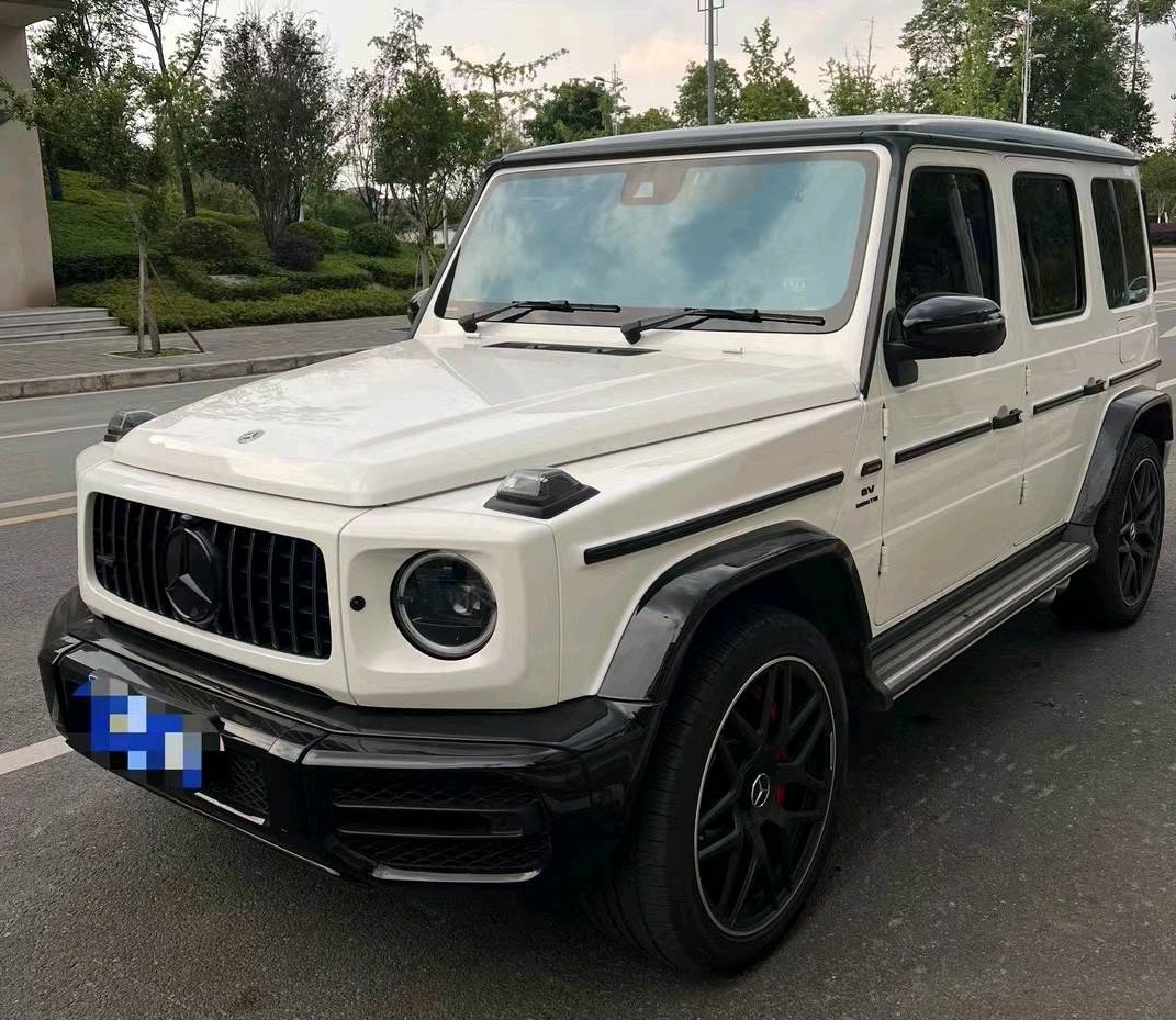 奔驰AMGG级白色2023年03月