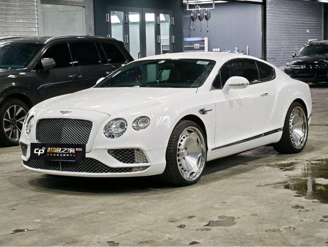 宾利欧陆GT白色2013年09月