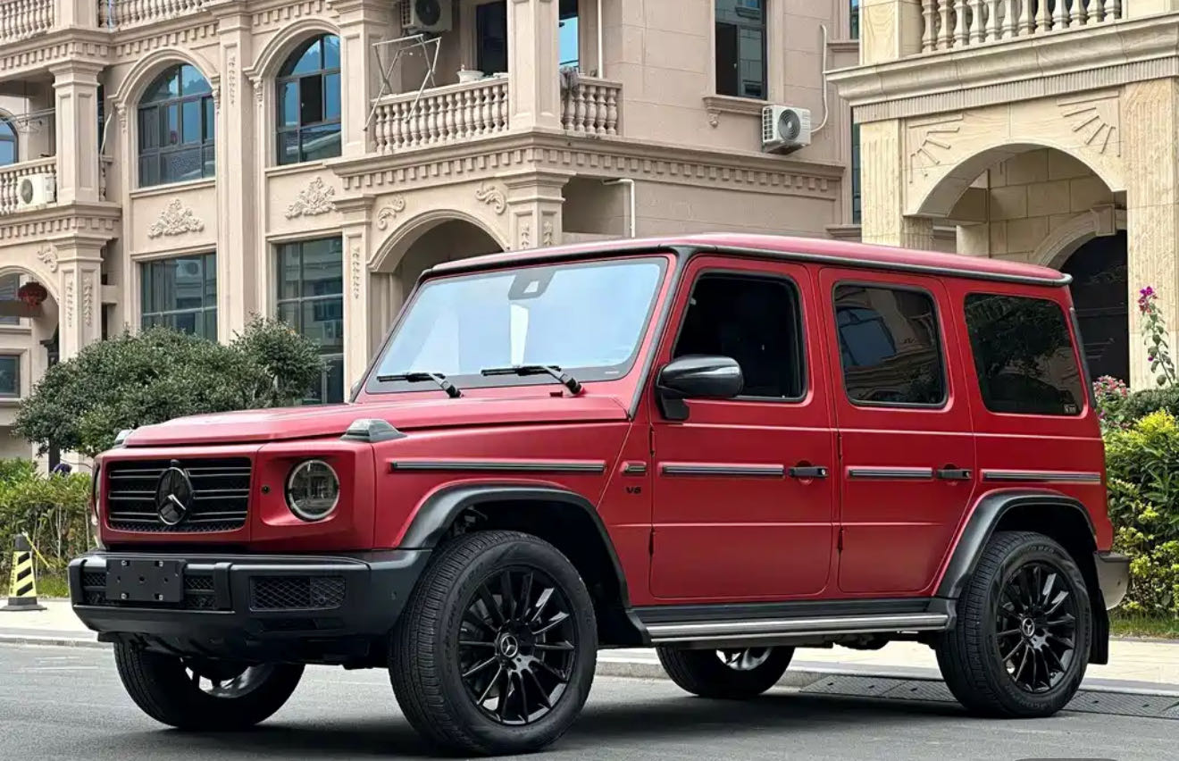 奔驰G级红色2021年08月