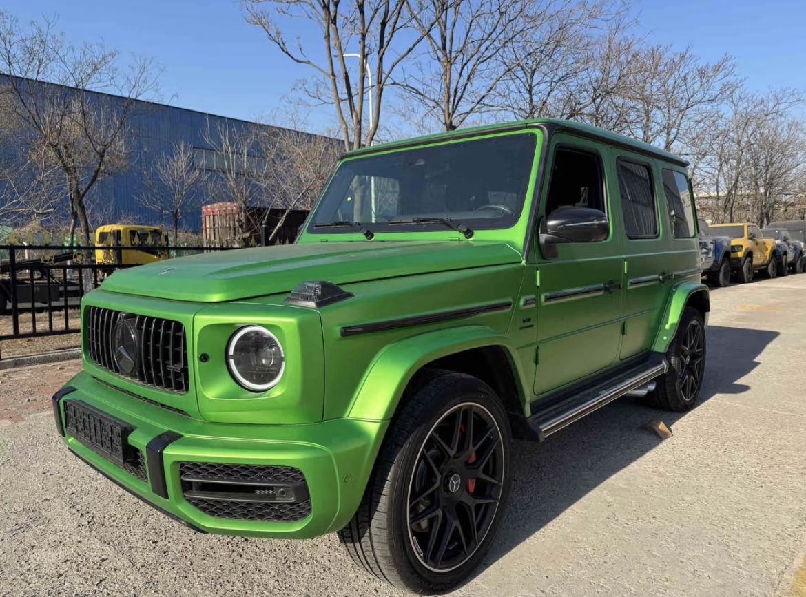 奔驰G级 AMG绿色2023年09月