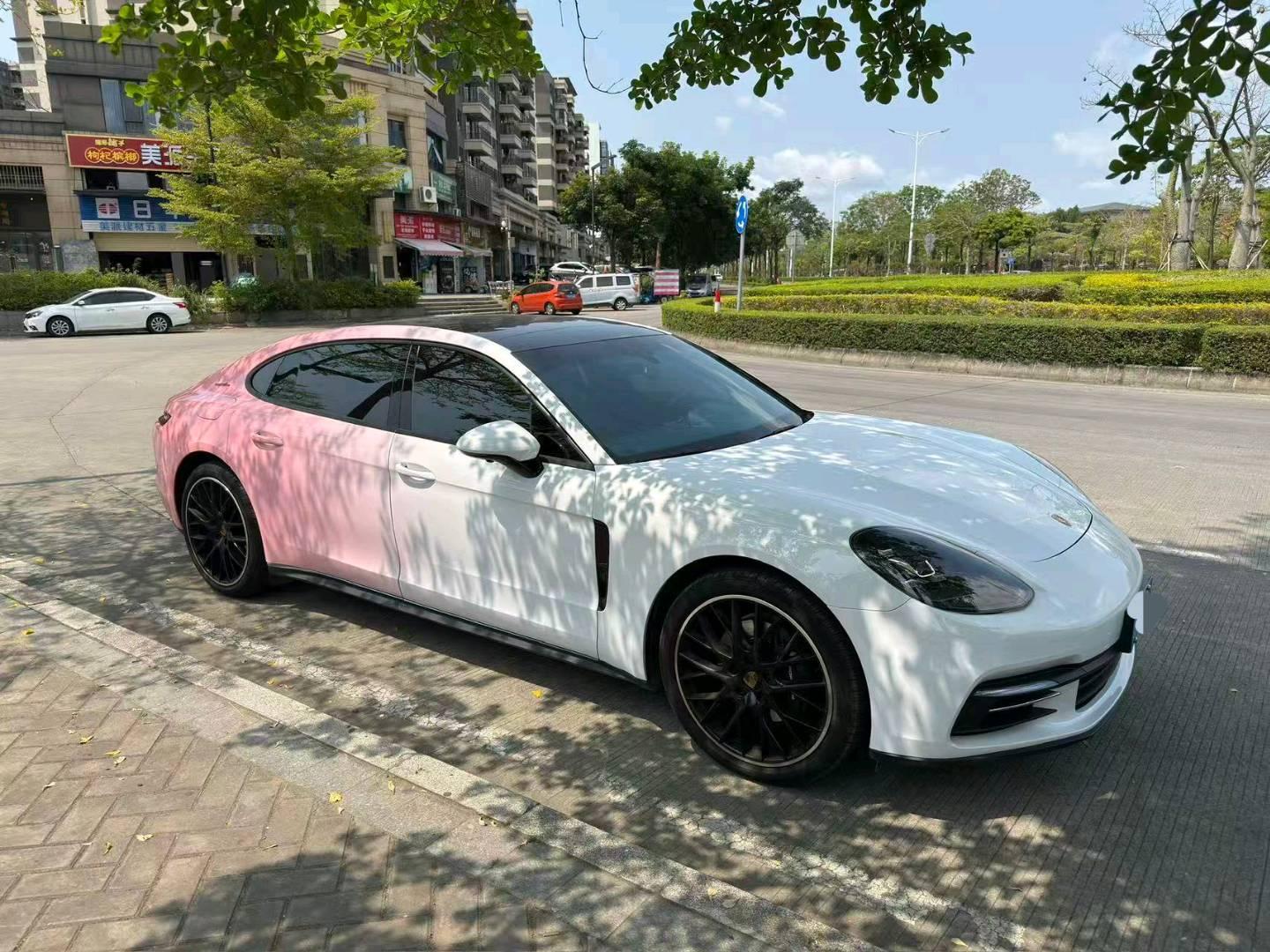 保时捷Panamera 蓝色2018年08月