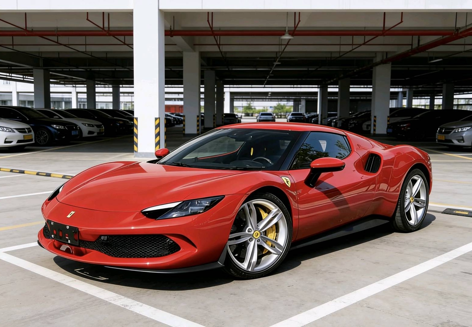 法拉利296红色2025年03月