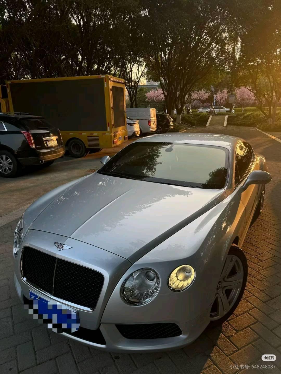 宾利欧陆GT银灰色2013年07月