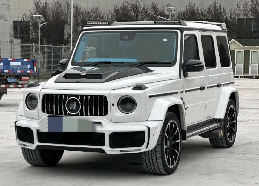 奔驰G级 AMG白色2024年03月