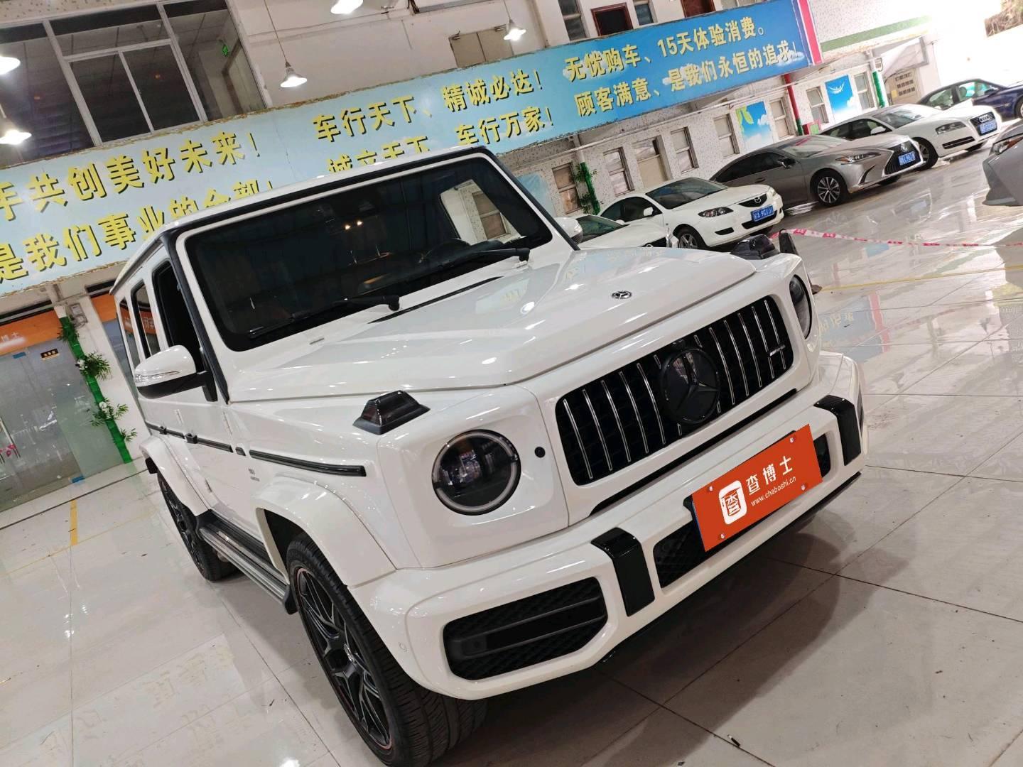 奔驰G级 AMG白色2019年05月