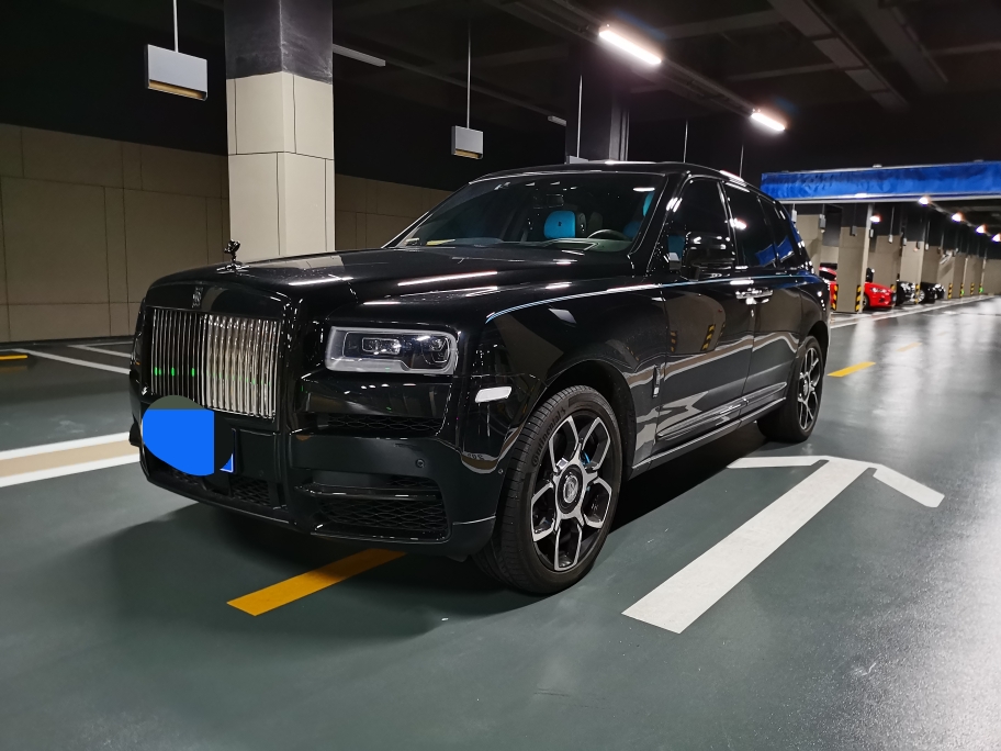 劳斯莱斯库里南黑色2023年10月