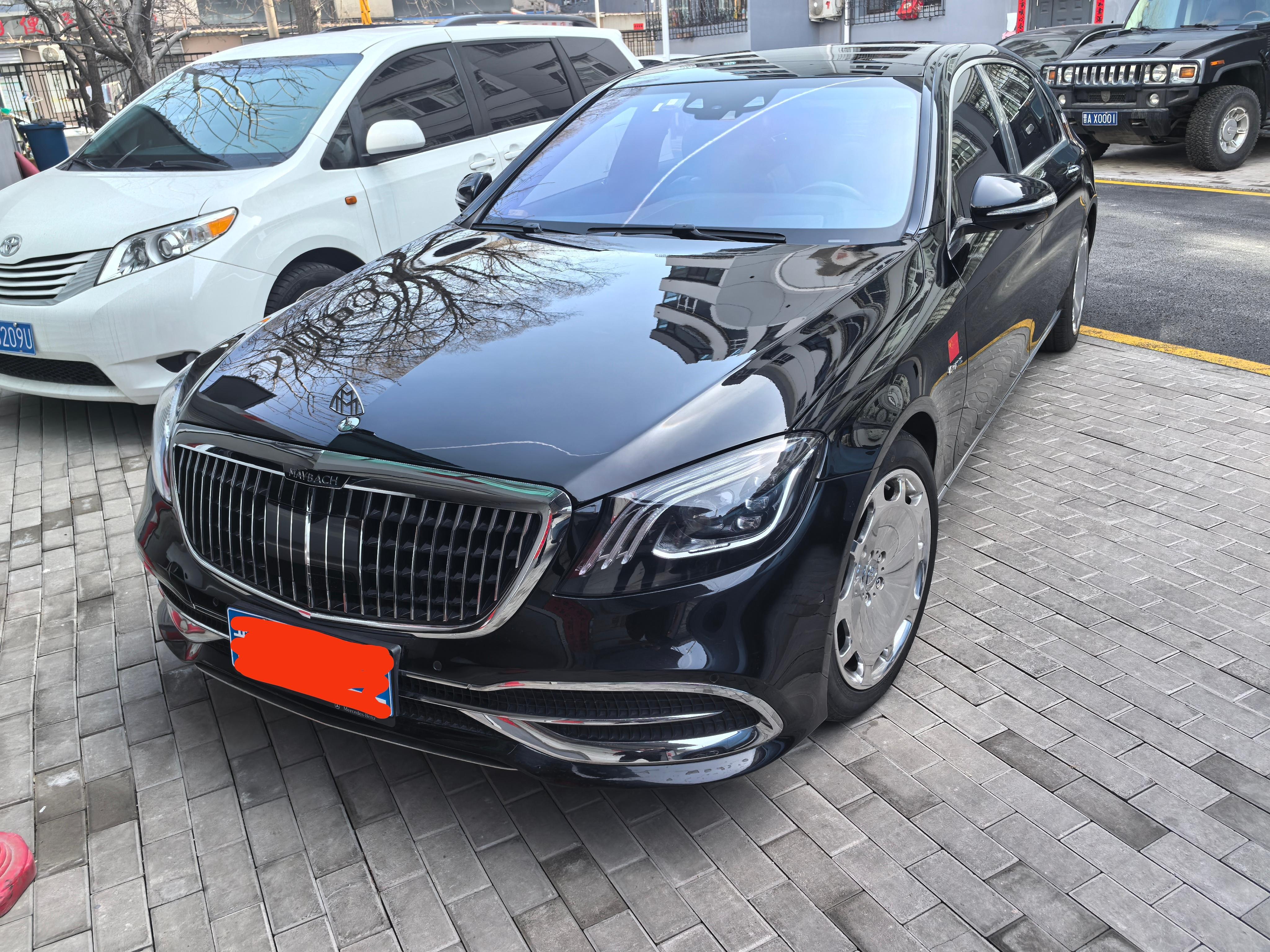 奔驰迈巴赫S级黑色2016年05月