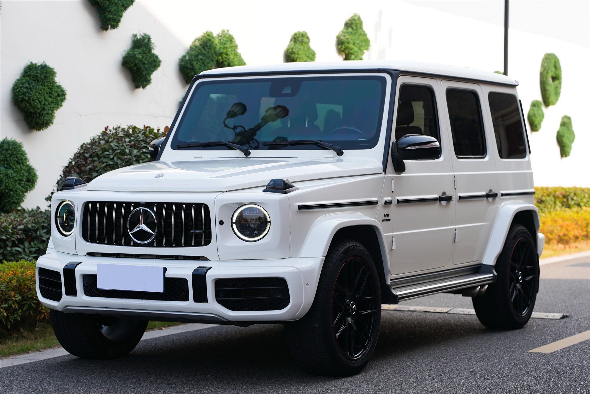 奔驰G级白色2020年07月