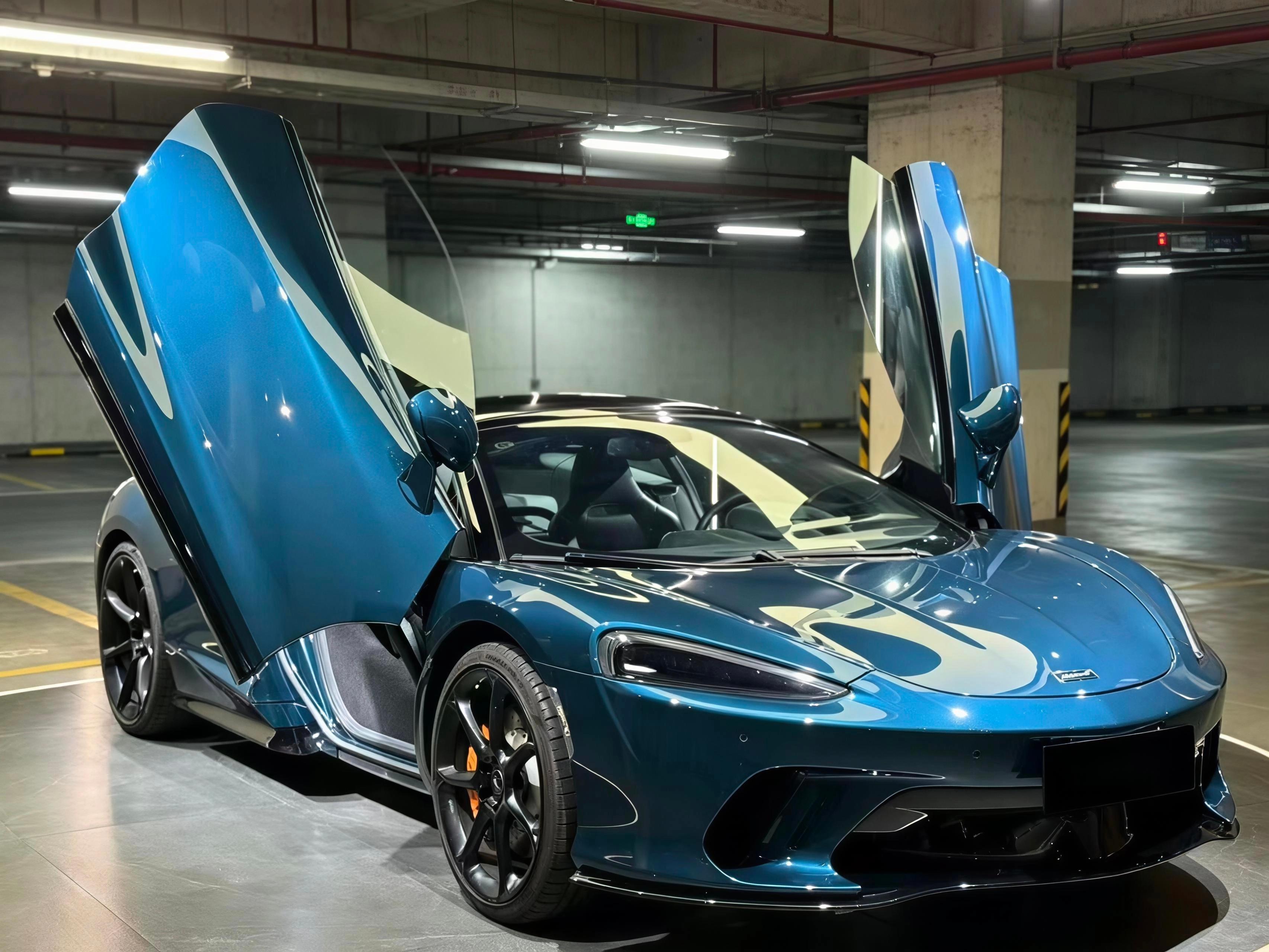 迈凯伦GT蓝色2020年07月