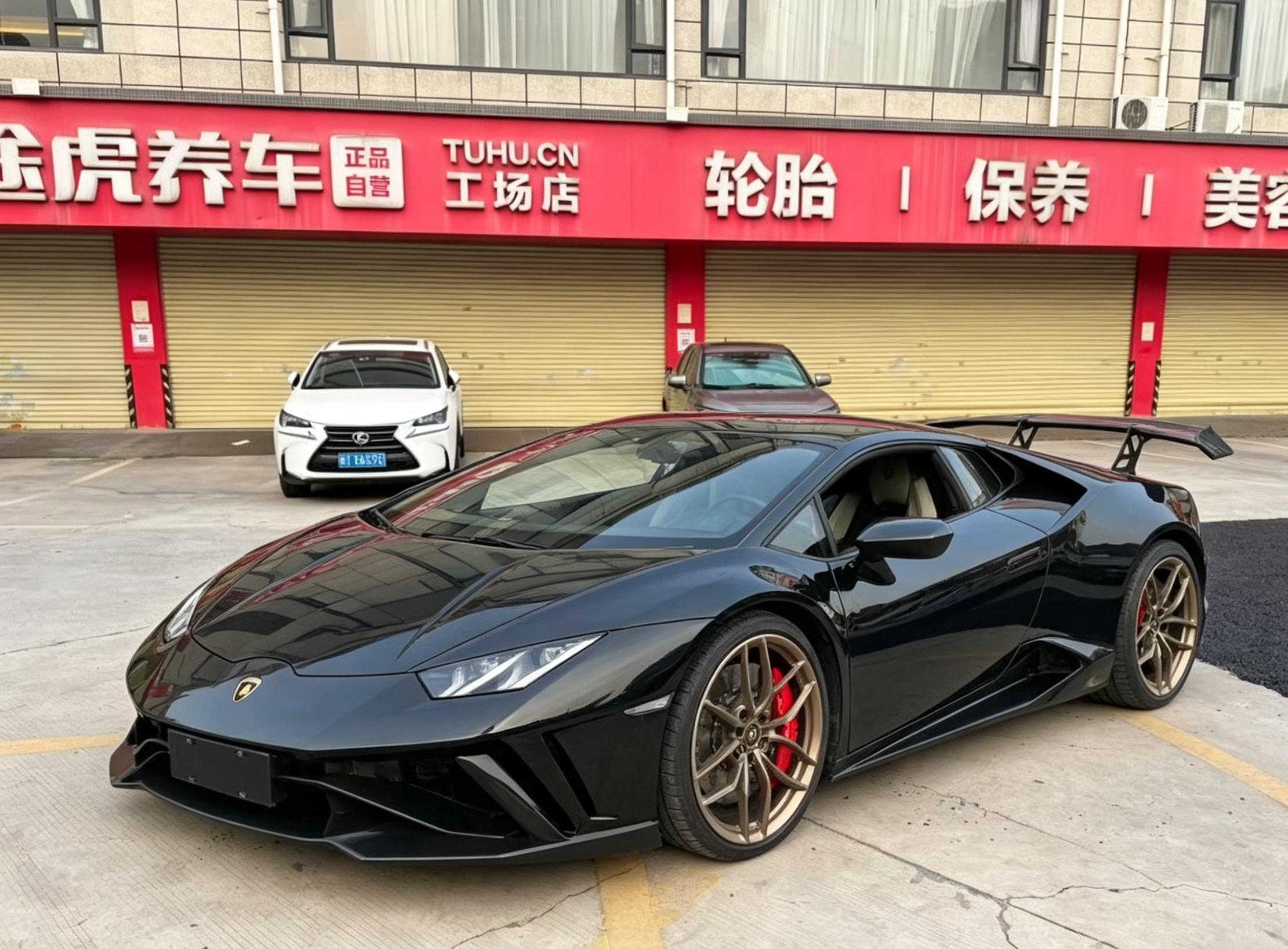 兰博基尼Huracan黑色2015年07月