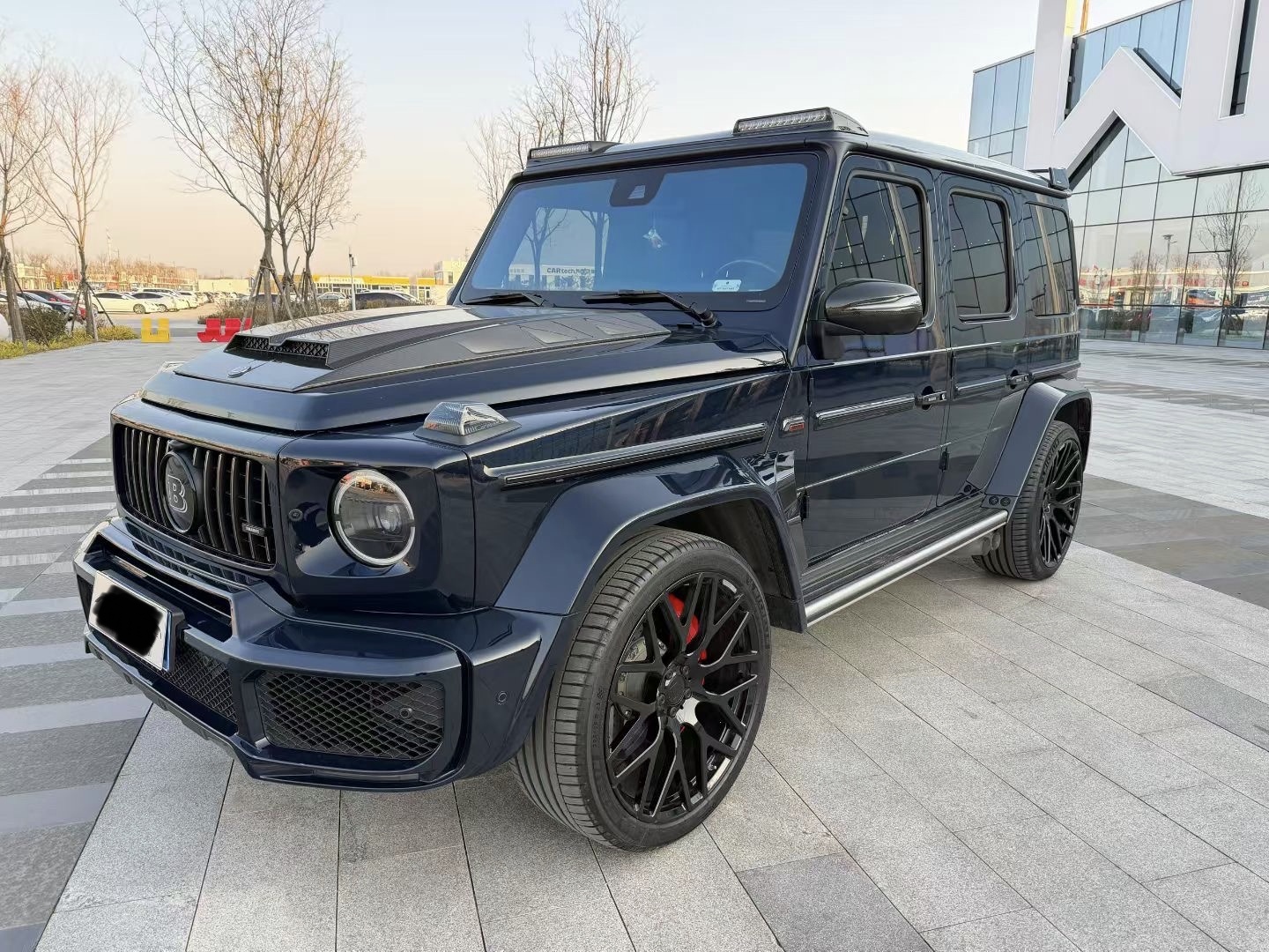 奔驰G级 AMG蓝色2020年05月