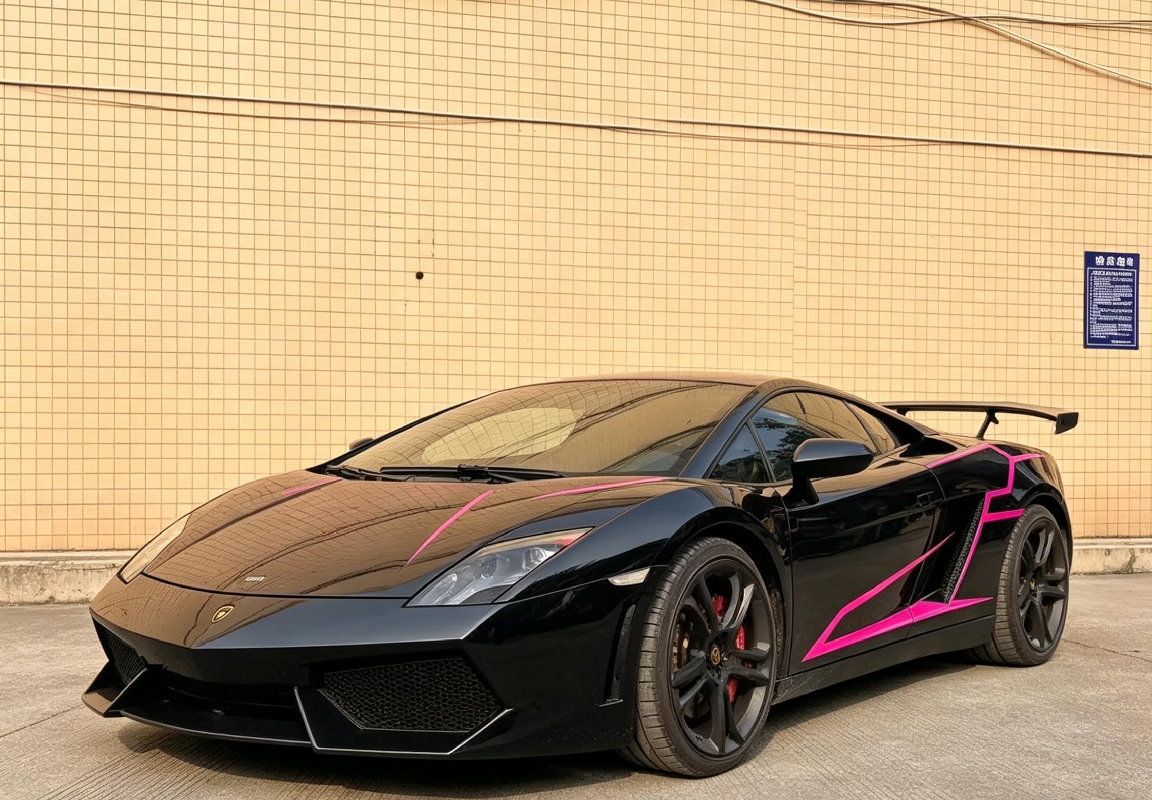 兰博基尼Gallardo黑色2013年02月