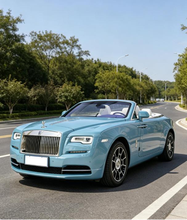 劳斯莱斯曜影蓝色2019年01月