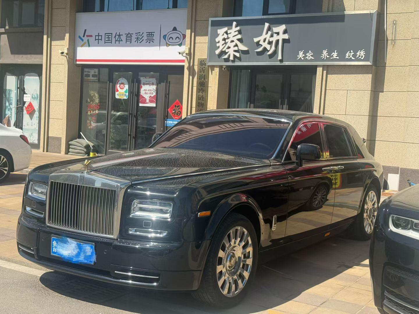 劳斯莱斯幻影黑色2011年01月