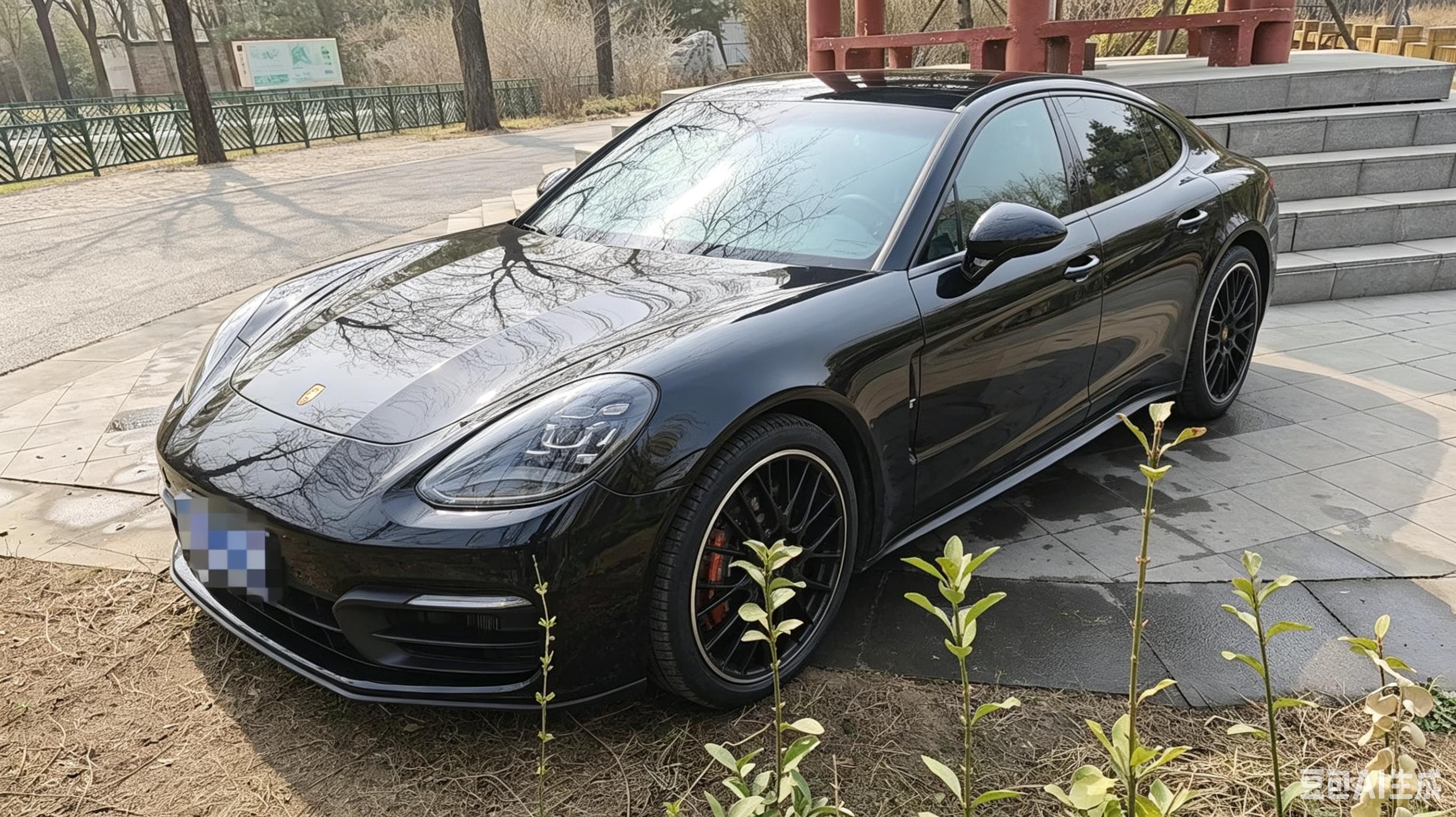 保时捷Panamera 红色2021年09月