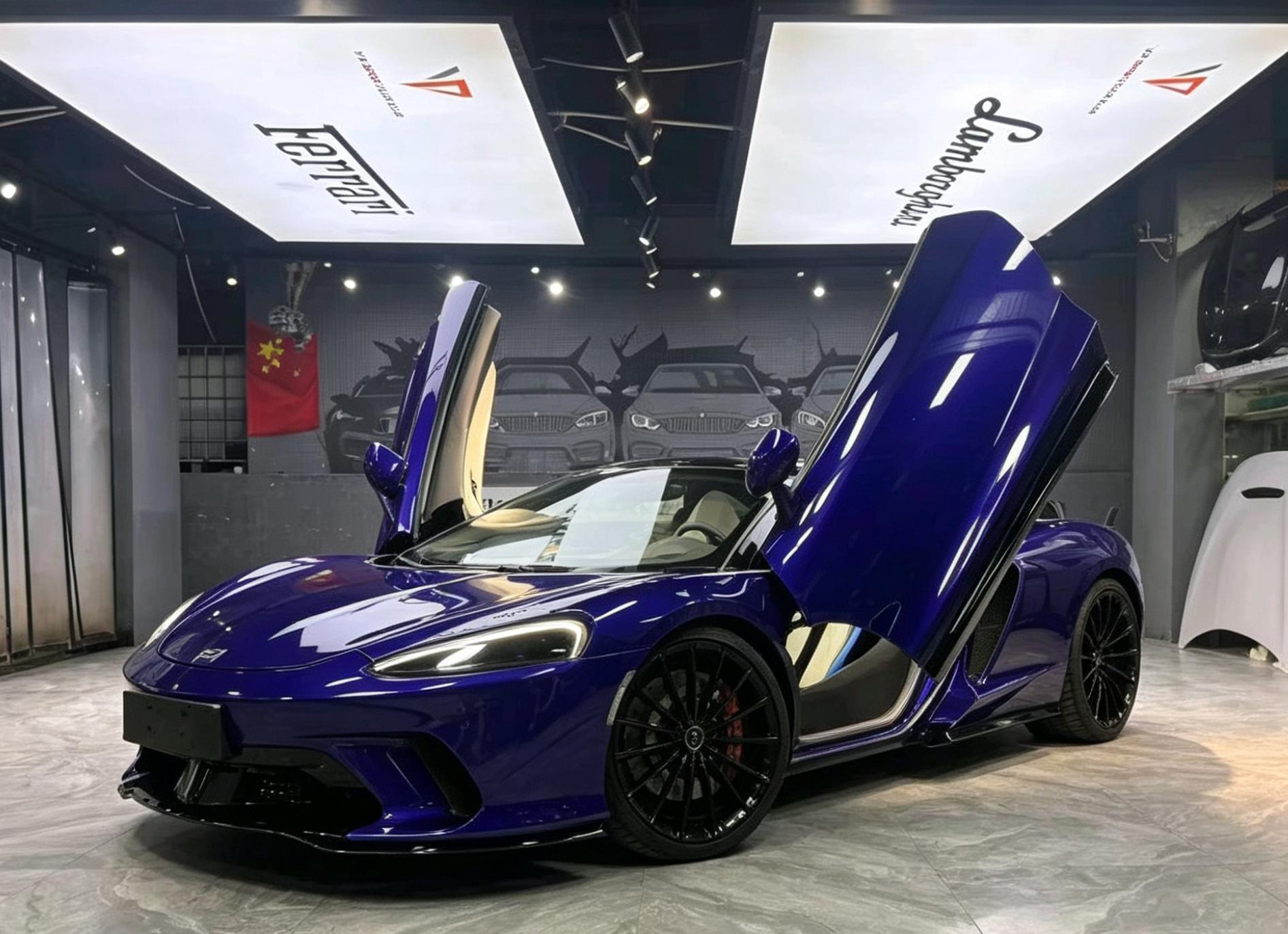 迈凯伦GT紫色2021年03月