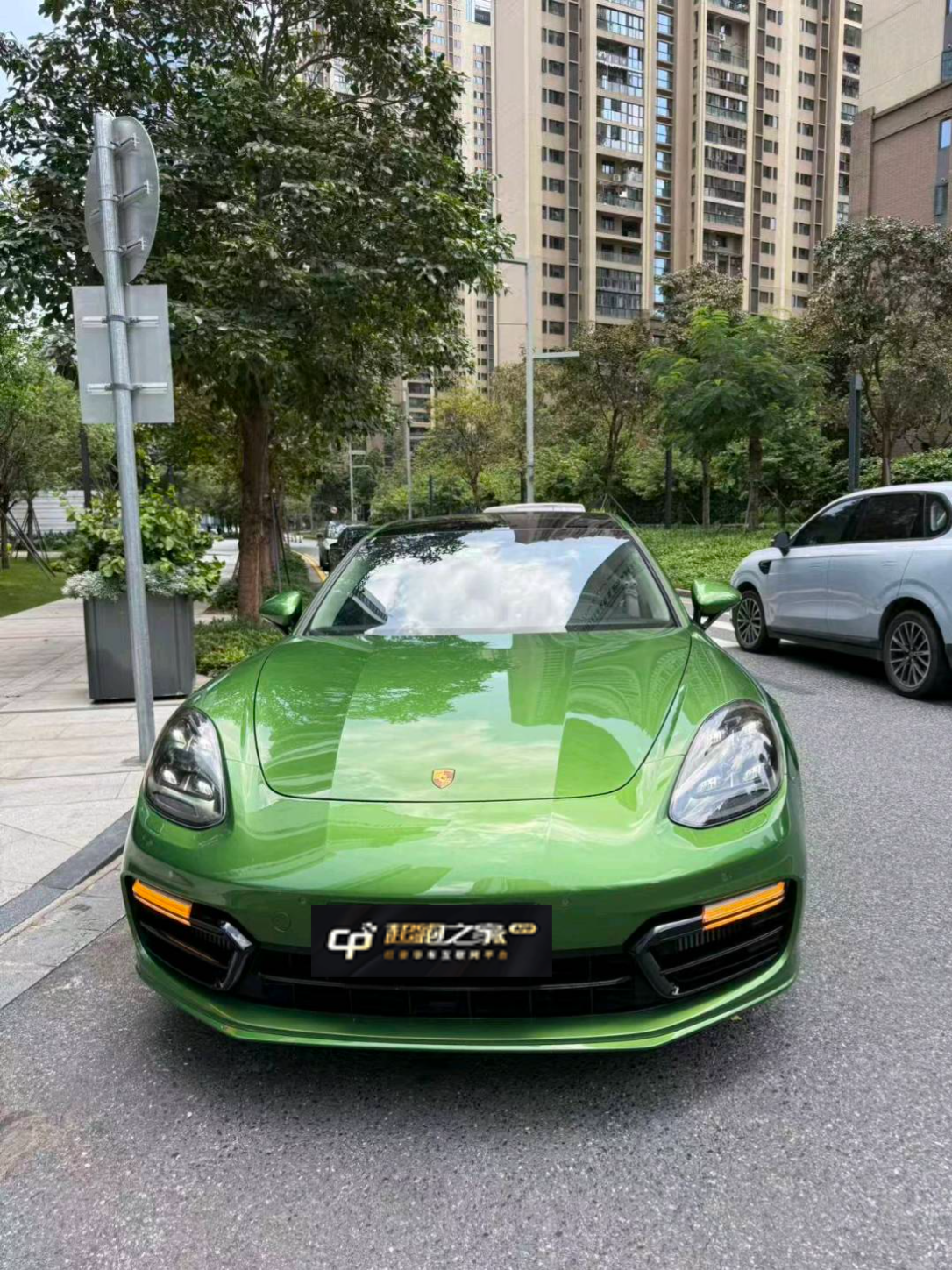 保时捷Panamera 新能源绿色2019年05月