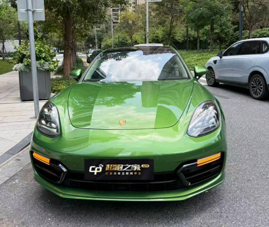 保时捷Panamera 新能源绿色2019年05月