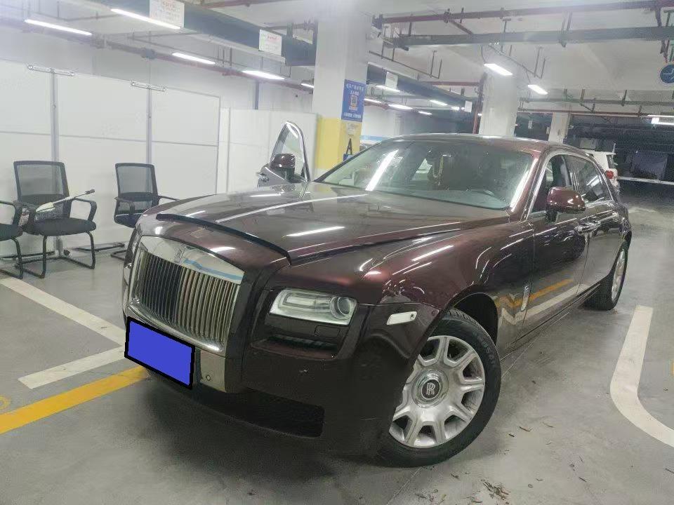 劳斯莱斯古思特紫色2013年12月