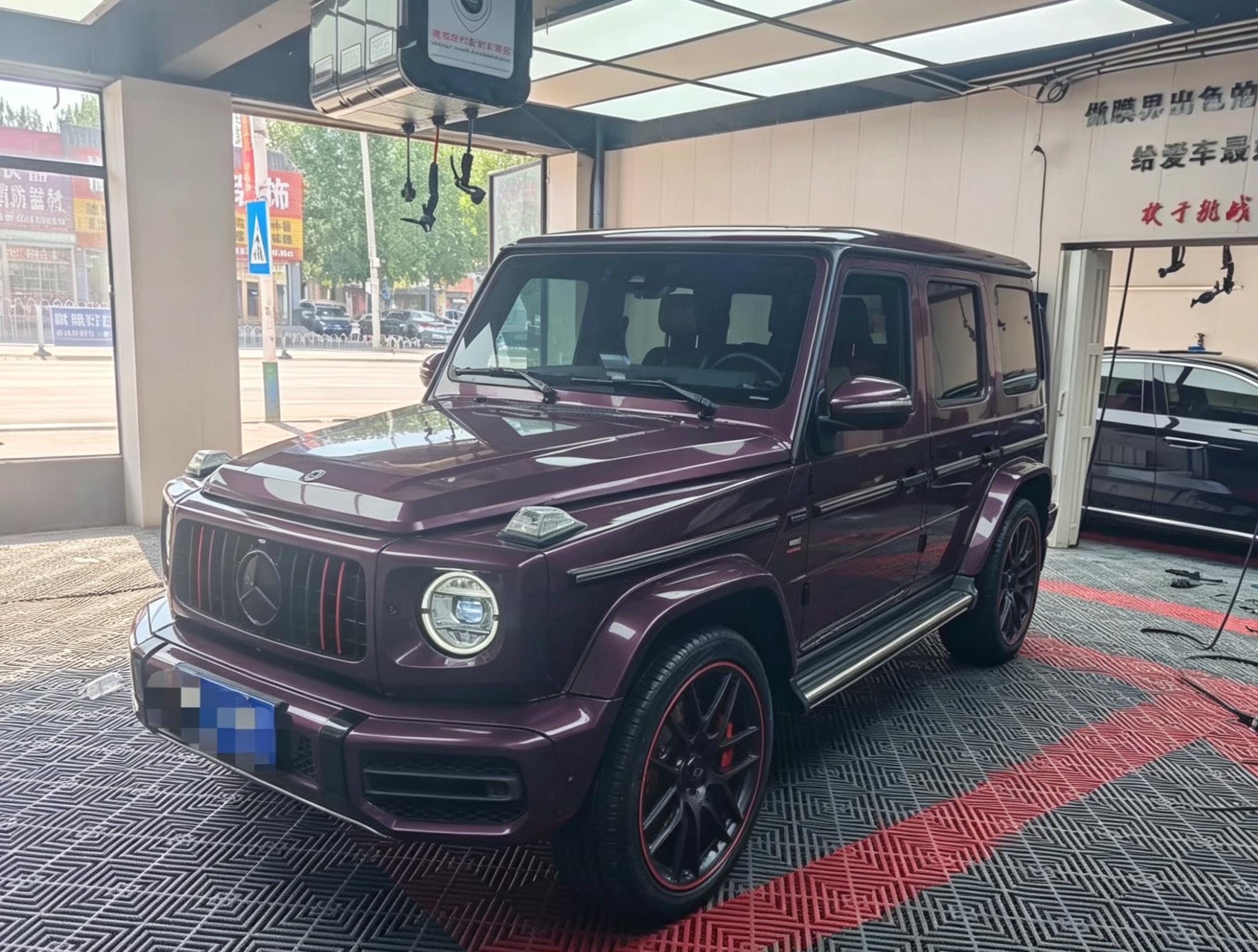 奔驰G级 AMG黑色2019年08月