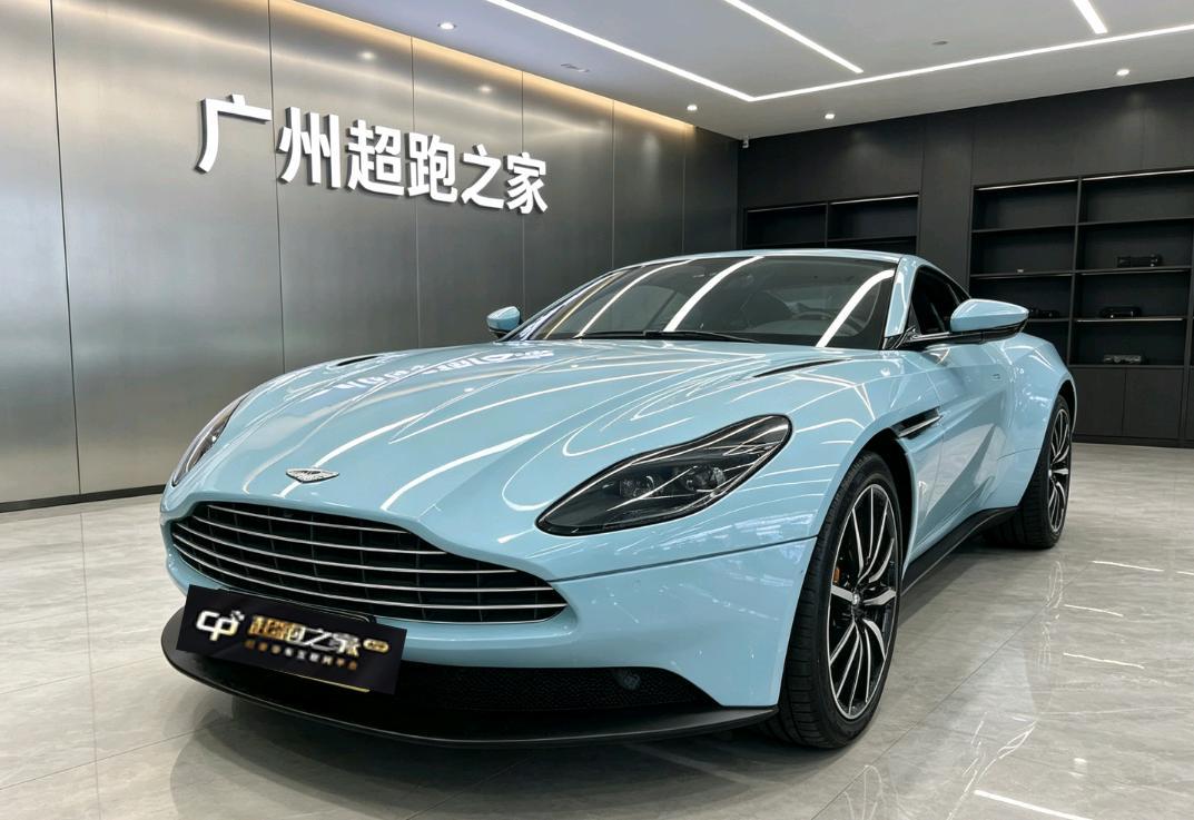 阿斯顿马丁DB11 蓝色2019年03月